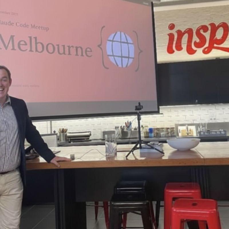 Claude Code Melbourne speaker